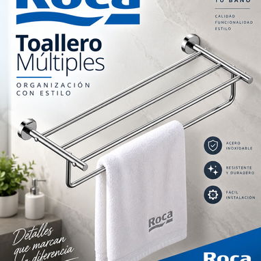 Tornillos, tapa Debba, toallero múltiples, Herrajes Roca, Bañadera Roca - 3/5
