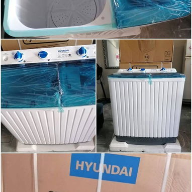 Lavadora semiautomática Hyundai de 6KG marca Hyundai Gama alta nueva con mensajería ! - Img 125149626