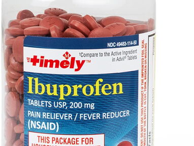 Ibuprofeno 200mg 500tab 15$ interesados whatsapp - Img 58703370