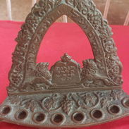 Pieza de Antique Religious bronce de Israel - Img 57002104