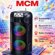 Bocina por Bluetooth con radio 📻 y panel solar - Img 57532219