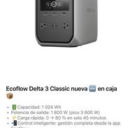 Ecoflow Delta 3 Classic Nuevas en caja - Img 54614130
