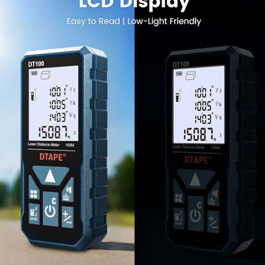 Medidor laser DTAPE profesional [100 metros] - 5/8