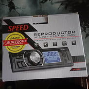 Reproductora de MP3 para carro, marca SPEED SP-100U — 16,000 CUP — USB, SD, AUX - Img 56871608