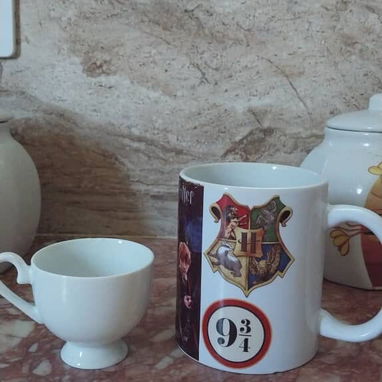 Juego de tazas  Juego de tazas  para café.  Consta de seis tazas y seis platillos. - 4/4