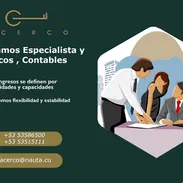 Se contratan Especialista, tecnicos contables - Img 55903764