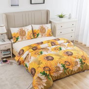 Juego de Edredón de 5 piezas Queen reversible*(Estlo) - Img 55844203