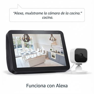 Cámara de seguridad Inteligente WiFi 1080P con detección de movimiento -  Blink Mini 🔒🌐 $27.90 - 4/6