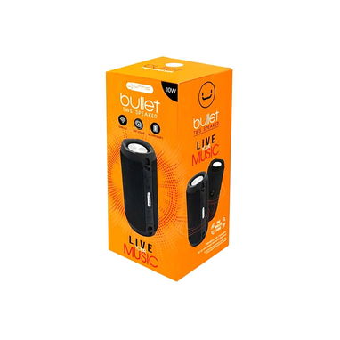 Bocina Unno Tekno Bullet TWS Bluetooth 5.0 10W Sonido 360° FM USB MicroSD Aux Portátil Batería 1500mAh - Img 112038031