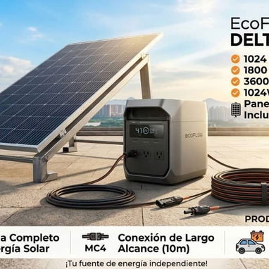 Estaciones de energia con panel solar - 2/2