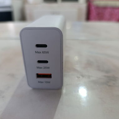 🔥 COMBO CARGADOR SUPER RÁPIDO 65W + CABLE USB-C A USB-C  (1m) 🔥 - 2/3