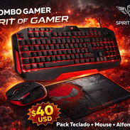 Pack GAMING SPIRIT OF GAMER SOG-3IN1-ES | teclado + ratón + alfombrilla | Led | negro precio: 40 usd - Img 56370562
