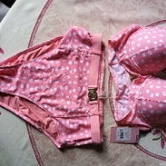 Traje de playa (biquini) "Juicy Culture" blanco y rosado talla M. Nuevo a estrenar. Vea precio de origen. - Img 55463476