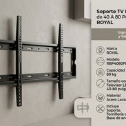 Soporte ROYAL para TV de 40-80" por un precio de $55 USD | Incluye Envío Gratis y Garantía - Img 57669370