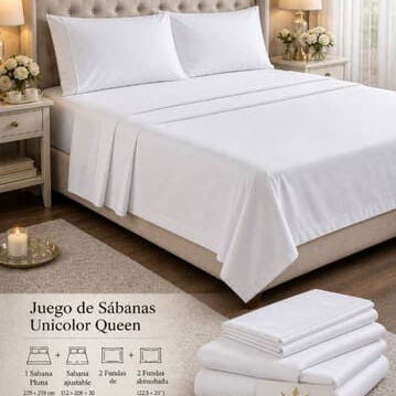 Juego de Sábanas – King Size  Precio: 27 USD. Incluye 5 piezas. - 3/4