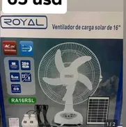 VENTILADOR de carga solar de 16 " marca ROYAL - Img 50681501