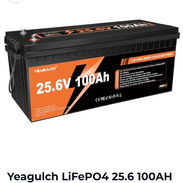 Yeagulch LiFePO4 25.6 100AH nueva en caja - Img 57209272