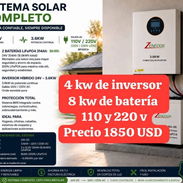 Inversores, baterías y paneles solares - Img 55611063