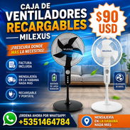 Ventilador recargable Milexus - Img 55869260