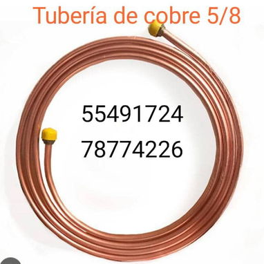 111⭐Plomería en cobre111⭐Piezas y tuberías ⭐ 5️⃣5️⃣4️⃣9️⃣1️⃣7️⃣2️⃣4️⃣ - 6/8