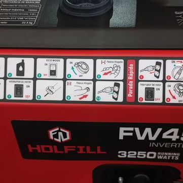 Hollfill FW4500iS Planta Eléctrica 3600W Inverter Modo Eco VPT# - Img 127700457