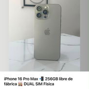 IPhone 16 Pro Max Antiguamente versión esim actualmente tiene ranura para Dual Sim física realizado - Img 55915863