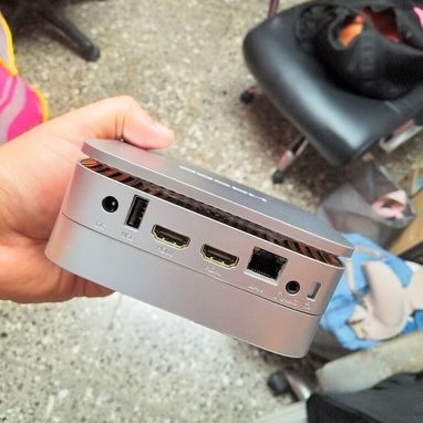 vendo MiniPc HANSEE NEW en caja 2 HDMI,2USB 3.0, 2 USB 2.0, LAN,WIFI,Bluetooh,CPU Intel N5095 11na, 8GB RAM DDR4, SDD 25 - Img 123414734
