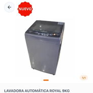 Lavadora automática Royal de 9kg - Img 55587720