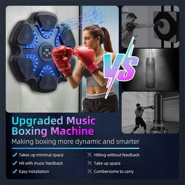 Disponible: Máquina de Boxeo Musical para Pared con Luces y BT | videojuegoshabana.com - Img 124436307