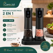 🛍️ Molinillos (Juego de 2 molinillos electrico con base de carga) sin giroscopio 📝 Juego de Molinillos Eléctricos Auto - Img 56934077