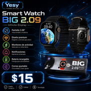 🔥 T900 Reloj Inteligente BIG 2.09 por solo $15 🔥 escribe por Whastapp - Img 55912326