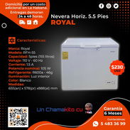 💲230💲NEVERA ROYAL 5.5 PIES. MENSAJERÍA CON FACTURA Y GARANTÍA DE 6 MESES. TLF 54833699 - Img 50445370