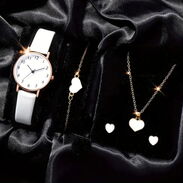 ✨🦁✨Set reloj, collar, pulsera y pendientes de corazón,.,.✨🦁✨ - Img 45404314