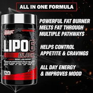 Lipo 6 Black Ultra Concentrado (Nutrex) 60cap-30serv Marca: Nutrex - Img 55457262