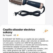 Cepillo alisador eléctrico sokany - Img 57552454