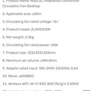 Ventilador Inteligente de Xiaomi. Nuevo en caja - Img 44522153