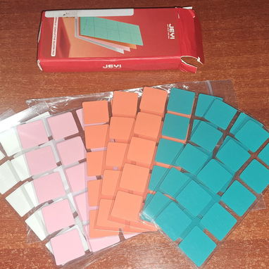 Paquete de 100 almohadillas térmicas JEYI, Thermal Pads, para M.2 SSD NVMe, PC, GPU - 2/5