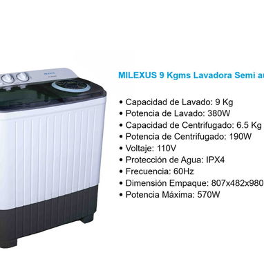 Lavadoras automáticas y semiautomáticas, distintos tamaños, factura y garantía, transporte, Whatsapp +18133093827 - Img 112603433