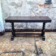 ⚜️ Mesa de centro antigua restaurada • Entrega incluida 🚛 [76] - Img 56289374