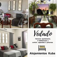 Apartamento turístico de dos habitaciones  en Vedado.  Llama AK 50740018 - Img 44108257