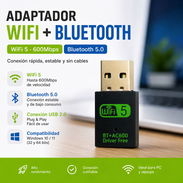 Adaptador WiFi- Bluetooth - Img 56361042