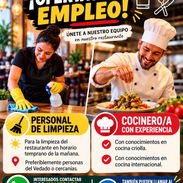 Buscamos Cocinero/a con experiencia - Img 57845745