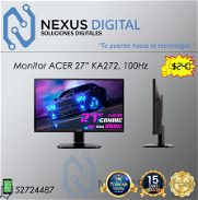 Monitor ACER (KA272) plano de 27" Full HD, 100Hz NUEVO en caja, Serie KA2 - Img 45419736