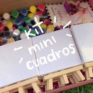 Cumpleaños con Mini cuadros. Pintura Feliz - Img 56428512