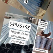 Tejas de 385x110.Alambre de púa.Purles de 2.50 metros - Img 57015592