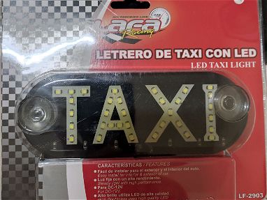 Cartel de Taxi con LED - Img main-image-45690626