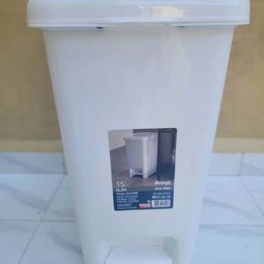 🗑️Cestos de pedal para basura 15 litros ✅Solo blanco 🏷️6000 - Img 117856921