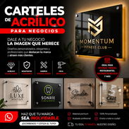 Cartel acrílico - Img 56391516
