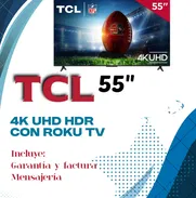 TV TCl de 55" nuevo en caja con garantía y factura a nombre del cliente y todos sus accesorios - Img 49423830