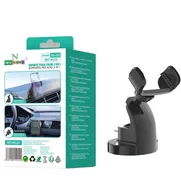Portacelular 2 en 1 con ventosa para carros (HD-222) - Img 50372566
